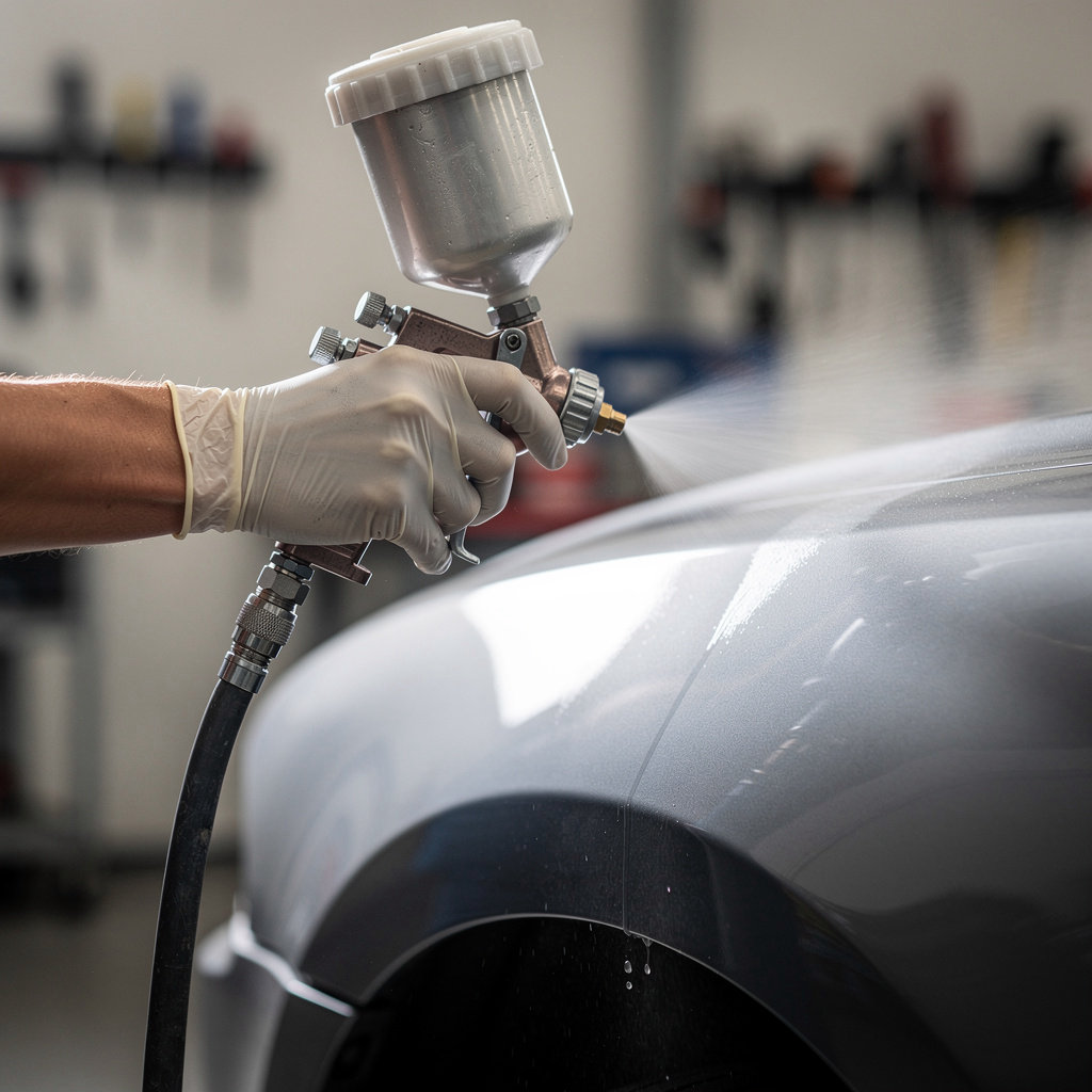 Carcoa Quality Body & Paint San Diego technician performing expert auto body repair and paint services in San Diego